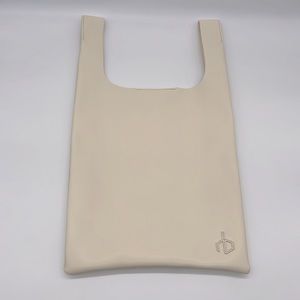 rag & bone Mission Faux Leather Shopper Ivory
